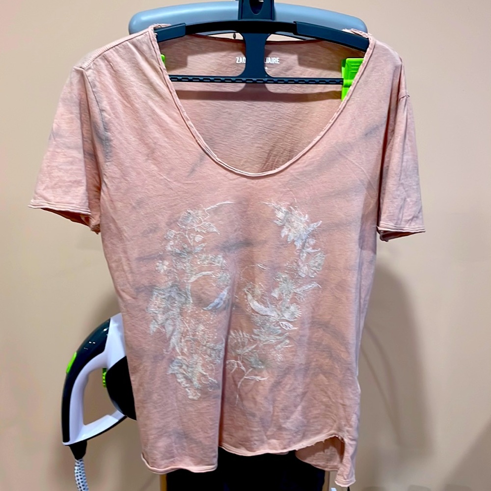 Zadig&Voltaire made in India t shirt.  100% cotton